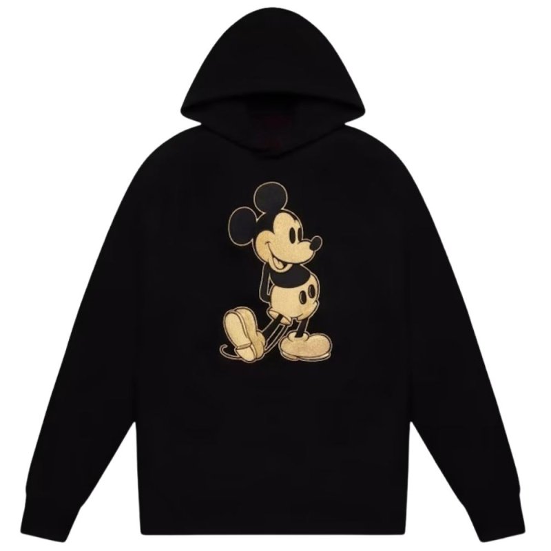 画像1: Old Mickey Mouse print hoodie  Sweat　 ユニセックス メンズ 男女兼用オールドミッキーマウスプリントフーディ スウェット  (1)