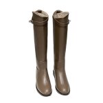 画像2: Cadena Key Lock Long Boots メタルロック カデナ 南京錠 金具 ロングブーツ (2)