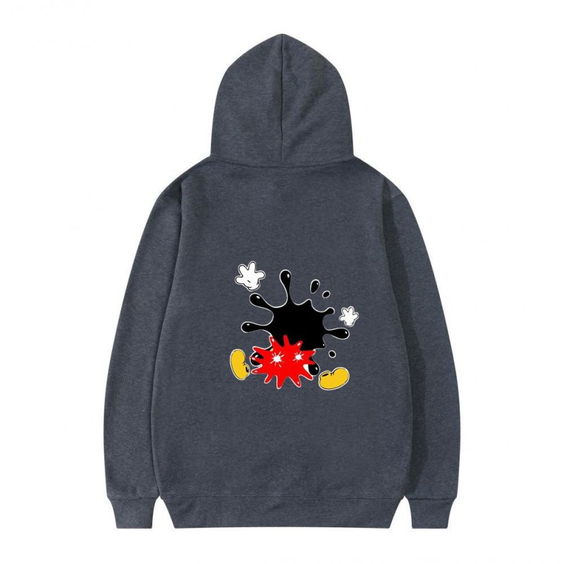 画像4:  Unisex paintball hidden mickey mouse hoodie 　ユニセックス 男女兼用ペイントボール隠れミッキーマウスフーデパーカーィ (4)