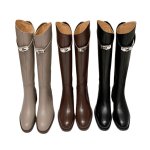 画像3: Cadena Key Lock Long Boots メタルロック カデナ 南京錠 金具 ロングブーツ (3)