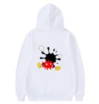 画像1:  Unisex paintball hidden mickey mouse hoodie 　ユニセックス 男女兼用ペイントボール隠れミッキーマウスフーデパーカーィ (1)