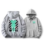 画像5: Unisex Sesame Street Cookie Monster KAWS Print Long sleeves Hoodie 　セサミーストリートクッキーモンスターカウズ プリントフーディ  パーカー  (5)