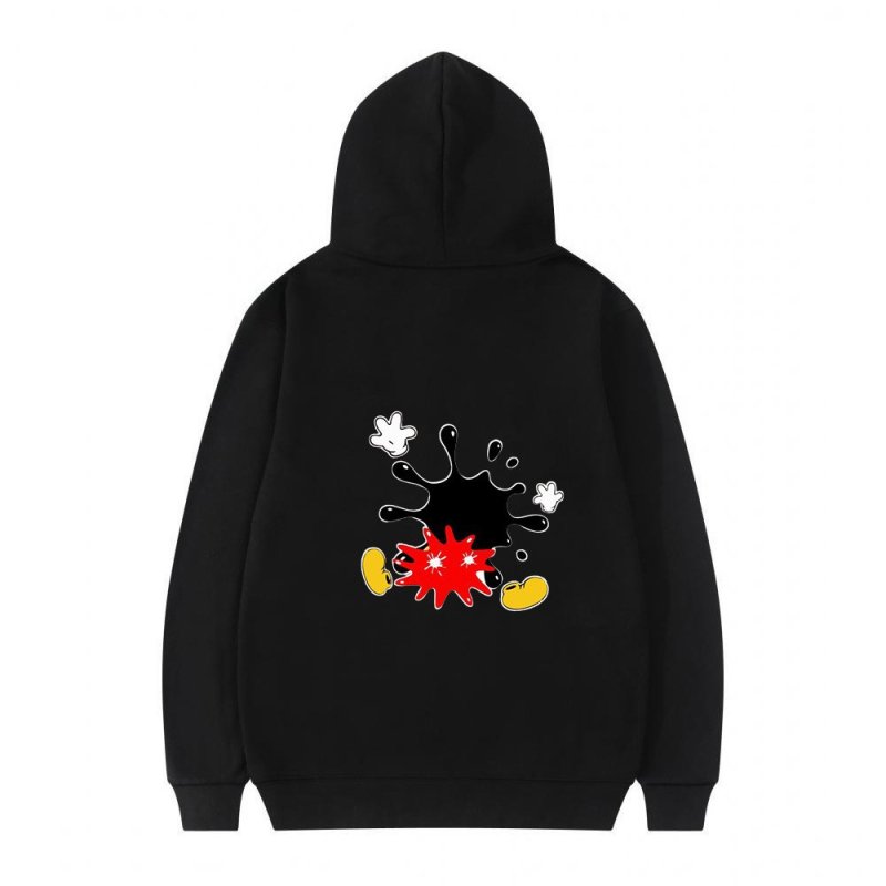 画像2:  Unisex paintball hidden mickey mouse hoodie 　ユニセックス 男女兼用ペイントボール隠れミッキーマウスフーデパーカーィ (2)