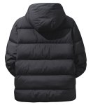 画像4:  Unisex Not Swoosh logo  zip-up Down coat Jacket   ユニセックス 男女兼用 防寒  ロゴフーディダウンコート ジャケット ベンチコート (4)