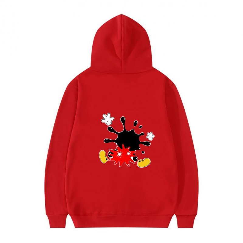 画像3:  Unisex paintball hidden mickey mouse hoodie 　ユニセックス 男女兼用ペイントボール隠れミッキーマウスフーデパーカーィ (3)