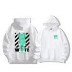 画像3: Unisex Sesame Street Cookie Monster KAWS Print Long sleeves Hoodie 　セサミーストリートクッキーモンスターカウズ プリントフーディ  パーカー  (3)