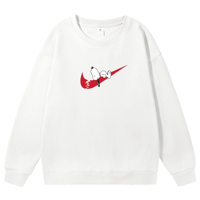 画像3: 25 Swoosh x Sleeping Snoopy sweatshirt ユニセックス男女兼用 スリーピング スヌーピー スウェットトレーナー  (3)
