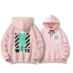 画像10: Unisex Sesame Street Cookie Monster KAWS Print Long sleeves Hoodie 　セサミーストリートクッキーモンスターカウズ プリントフーディ  パーカー  (10)