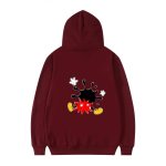 画像8:  Unisex paintball hidden mickey mouse hoodie 　ユニセックス 男女兼用ペイントボール隠れミッキーマウスフーデパーカーィ (8)