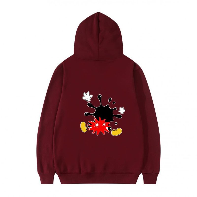 画像8:  Unisex paintball hidden mickey mouse hoodie 　ユニセックス 男女兼用ペイントボール隠れミッキーマウスフーデパーカーィ (8)