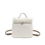 画像3: Fur Square Tote Shoulder Backpack Bag　ファースクエアトートショルダーバックパックバッグ　 (3)