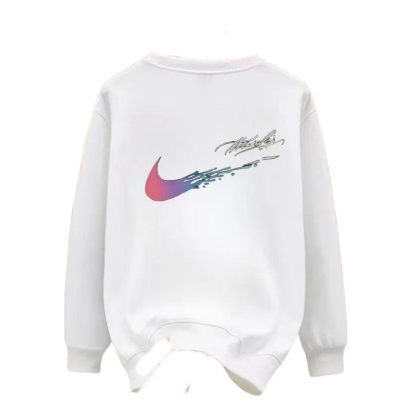 画像2: Unisex Double-sided Broken Swash Sprint round neck sweater 男女兼用 ダブルブロークンスウォッシュ スウェット プルオーバー トレーナー (2)