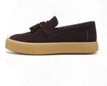 画像2: Tassel leather slip-on loafers Moccasins　 男女兼用 レザータッセルローファー スリッポンモカシンシューズ (2)