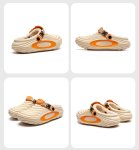 画像5: Unisex Fleece-lined platform sandal slippers shoes   ユニセックス男女兼用フリースファー裏地付き厚底サンダルスリッパシューズ (5)