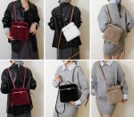 画像15: Fur Square Tote Shoulder Backpack Bag　ファースクエアトートショルダーバックパックバッグ　 (15)