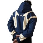 画像6:  Unisex Two-tone zip-up hoodie Jacket Jumper    ユニセックス 男女兼用 バイカラージップアップフーディジャケット (6)