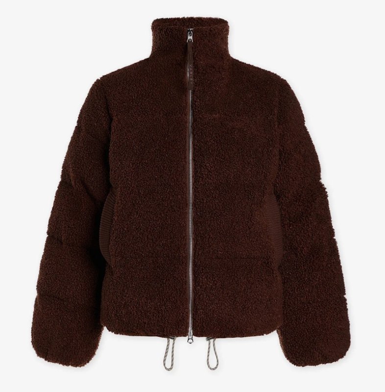 画像2: Fur stand collar down jacket coat　ファースタンドカラーダウンジャケットコート (2)