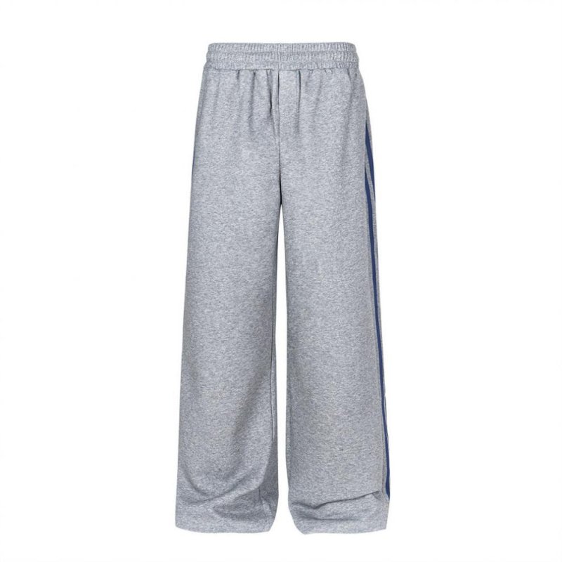 画像9:  Unisex Three Stripes Stand Collar Sweatshirt & PantsJacket + Pant ユニセックス 男女兼用  スタンドカラージバック3ラインジップアップ セットアップ 上下 (9)