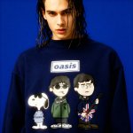 画像8: Unisex Oasis Band x Snoopy Band Vintage Style Sweat Shirts Pullover  オアシス ×スヌーピー ヴィンテージスタイル 古着風 ヴィンテージ風 プリント スウェット トレーナー ユニセックス 男女兼用 バンド (8)