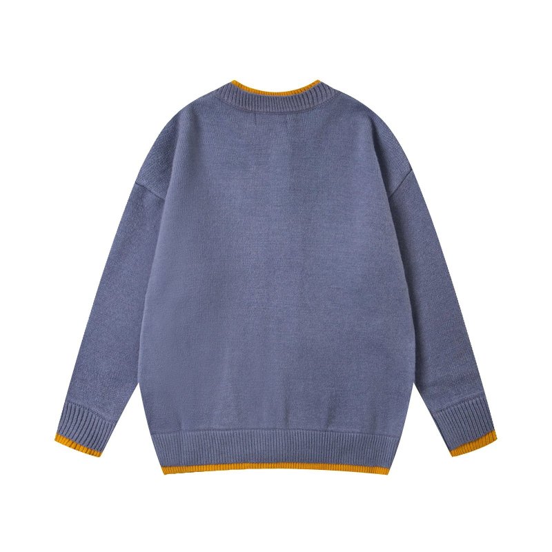 画像3: Unisex Goofy Pluto Round Neck Cardigan Jacket　グーフィー・プルートラウンドネック編み込み カーディガンジャケット (3)