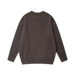 画像4: Snoopy knitted round neck sweater　ユニセックス男女兼用スヌーピー編み込みラウンドネックセーター ニット (4)