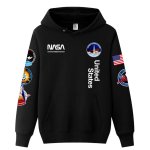 画像1: Unisex NASA Sweat Hoodie ユニセックス 男女兼用 ナサ スウェット パーカー (1)