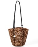 画像1: Suede bucket shoulder tote bag　 バケットスエード調ショルダートートバッグ (1)