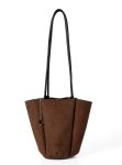 画像3: Suede bucket shoulder tote bag　 バケットスエード調ショルダートートバッグ (3)