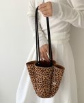 画像6: Suede bucket shoulder tote bag　 バケットスエード調ショルダートートバッグ (6)