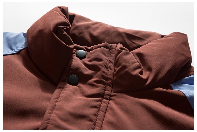 画像3: Stand collar oversized down jacket　 ユニセックス男女兼用スタンドカラーダウンジャケットブルゾン (3)