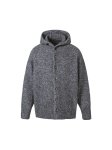 画像1: Unisex Hooded knit cardigan jacket ユニセックス 男女兼用 フード付き ニットカーディガンジャケット (1)