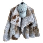 画像3: Mix Color Lamb wool Short Winter Coat ラム ウール ショート丈 冬用 コート  (3)