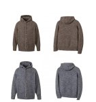 画像5: Unisex Hooded knit cardigan jacket ユニセックス 男女兼用 フード付き ニットカーディガンジャケット (5)