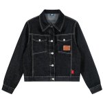 画像1: American Retro Denim Jacket blouson ユニセックス 男女兼用アメリカンレトロデニムGジャンジャケット ブルゾン (1)