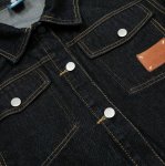画像4: American Retro Denim Jacket blouson ユニセックス 男女兼用アメリカンレトロデニムGジャンジャケット ブルゾン (4)