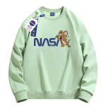 画像7: Unisex Tom and Jerry Jerry x Nasa print Sweat shirts ユニセックス 男女兼用トムとジェリージェリー×ナサ プリント スウェット トレーナー (7)