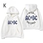 画像12: ACDC Rock Band Print  Long sleeves Hoodie 　ACDCロックバンド プリントフーディ  パーカー  (12)