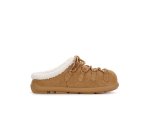 画像4: Thick-soled lambswool half slipper sandals　厚底プラットホームラムウールハーフスリッパサンダルパンプスシューズ (4)