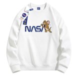 画像1: Unisex Tom and Jerry Jerry x Nasa print Sweat shirts ユニセックス 男女兼用トムとジェリージェリー×ナサ プリント スウェット トレーナー (1)