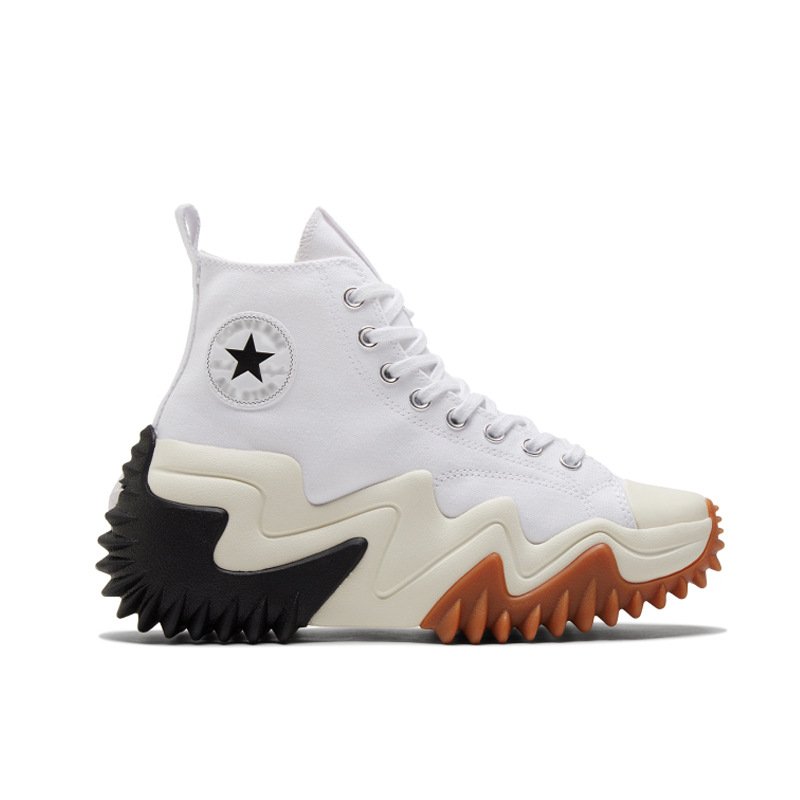 画像5: muffin daddy high cut lace-up sneakers　ユニセックス男女兼用厚底ハイカットマフィン厚底レースアップスニーカー (5)