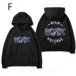 画像7: ACDC Rock Band Print  Long sleeves Hoodie 　ACDCロックバンド プリントフーディ  パーカー  (7)
