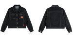 画像3: American Retro Denim Jacket blouson ユニセックス 男女兼用アメリカンレトロデニムGジャンジャケット ブルゾン (3)