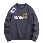 画像5: Unisex Tom and Jerry Jerry x Nasa print Sweat shirts ユニセックス 男女兼用トムとジェリージェリー×ナサ プリント スウェット トレーナー (5)