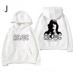 画像11: ACDC Rock Band Print  Long sleeves Hoodie 　ACDCロックバンド プリントフーディ  パーカー  (11)