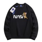 画像3: Unisex Tom and Jerry Jerry x Nasa print Sweat shirts ユニセックス 男女兼用トムとジェリージェリー×ナサ プリント スウェット トレーナー (3)
