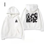 画像10: ACDC Rock Band Print  Long sleeves Hoodie 　ACDCロックバンド プリントフーディ  パーカー  (10)