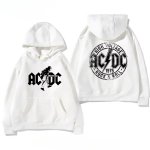 画像1: ACDC Rock Band Print  Long sleeves Hoodie 　ACDCロックバンド プリントフーディ  パーカー  (1)