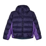 画像4: Warm Fluffy Hat with Padded Down Jacket coat blouson ユニセックス 男女兼用ふわふわフーディフードジップアップダウンコートブルゾン (4)