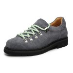 画像3: Lace-up Monolith Derby Shoes slip-on loafers   厚底レースアップモノリスワークダービースリッポンローファーシューズ (3)