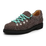 画像2: Lace-up Monolith Derby Shoes slip-on loafers   厚底レースアップモノリスワークダービースリッポンローファーシューズ (2)